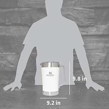 Stanley Stay-Chill Pitcher: 64 oz Insulated Beverage Container