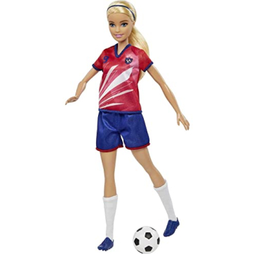 Barbie Soccer Player Doll with Accessories for Kids