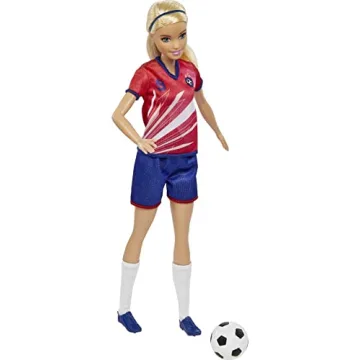 Barbie Soccer Player Doll with Accessories for Kids