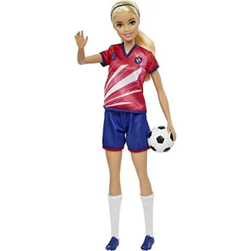 Barbie Soccer Player Doll with Accessories for Kids