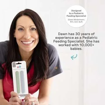 ezpz Tiny Cup (Blue) - 100% Silicone Training Cup for Infants - 4 months + - Designed by a Pediatric Feeding Specialist - Baby-led Weaning Essentials & Baby Gifts