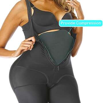 PAZ WEAN Lipo Foams Abdominal Compression Belly Ab Board for Faja Post Surgery Tummy Tuck 360 Bbl Liposuction