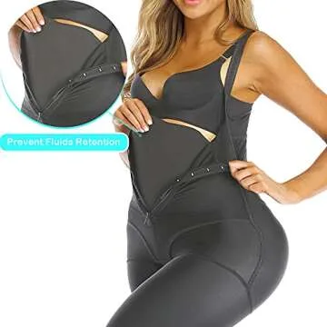 PAZ WEAN Lipo Foams Abdominal Compression Belly Ab Board for Faja Post Surgery Tummy Tuck 360 Bbl Liposuction