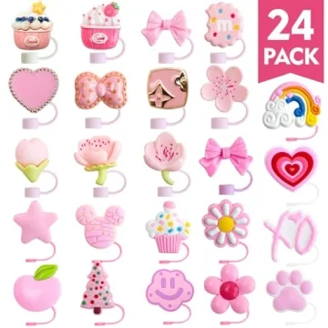 Fun Straw Toppers Advent Calendar for Tumblers