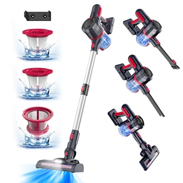 Kalff Cordless Vacuum Cleaner with Strong Suction & Runtime