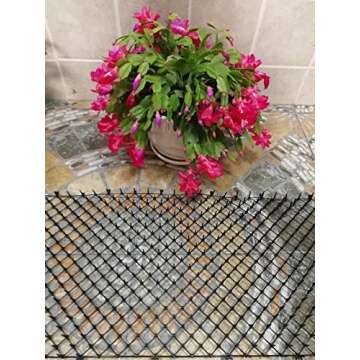 P.C Repellent Cat Scat Mat 6.5' - Keep Cats Away with Ease