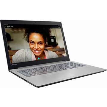 Lenovo 15.6 Inch 768P LCD Display, AMD Radeon A12-9720P Process Laptop 2.7GHz, 8GB DDR4 RAM Memory, ...