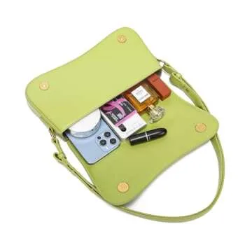 Stylish JOLLQUE Crescent Shoulder Bag - Eco-Friendly Chic