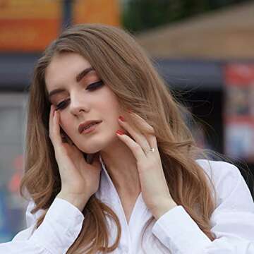 Elegant Moissanite Promise Rings for Her - Affordable Luxury