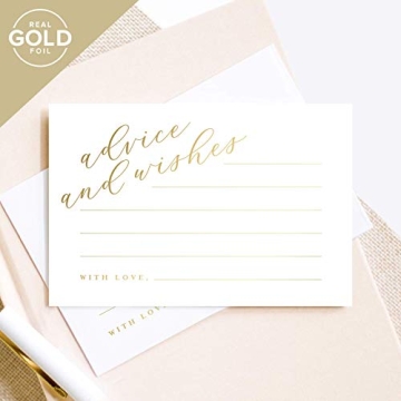 Bliss Collections Advice and Wishes Cards for Weddings & Celebrations