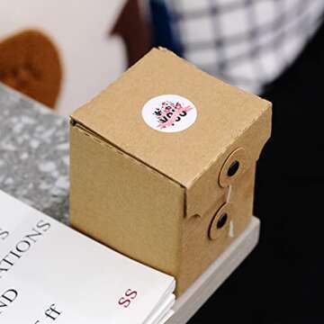 Thank You Stickers for Small Business - 2000 Pack