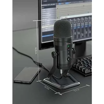 FIFINE K690 USB Microphone for Streaming and Recording