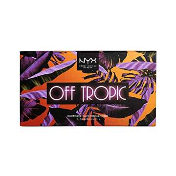 NYX PROFESSIONAL MAKEUP Off Tropic Shadow Palette, Shifting Sand