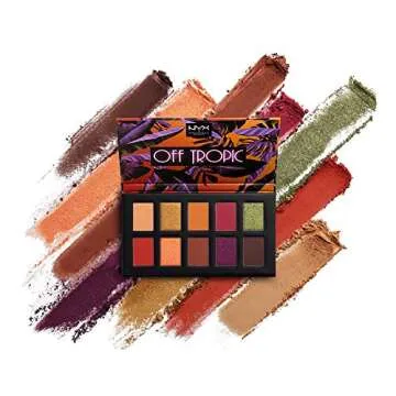 NYX PROFESSIONAL MAKEUP Off Tropic Shadow Palette, Shifting Sand