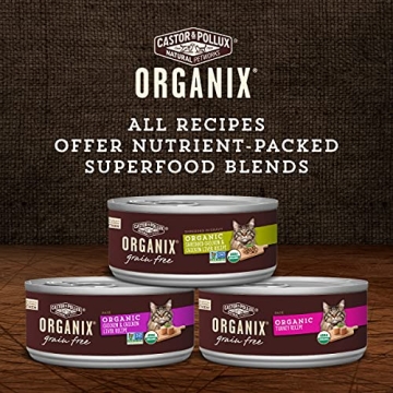 ORGANIX Grain Free Organic Chicken Wet Cat Food