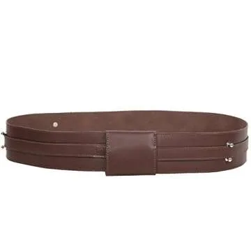 X-COSTUME Obiwan Belt Premium Leather Cosplay Accessory