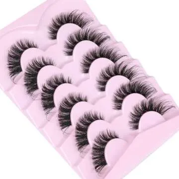 ALICROWN HAIR Fluffy Eyelashes for Stunning Cat Eye Look