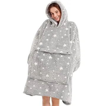 Narecte Oversized Cozy Blanket Hoodie for Women