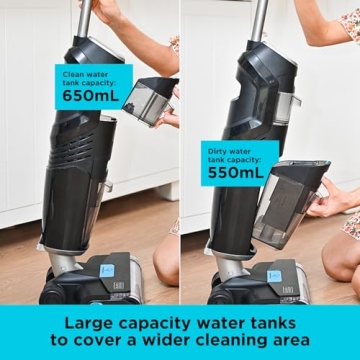 BLACK+DECKER Cordless Wet Dry Vacuum and Mop for All Floors