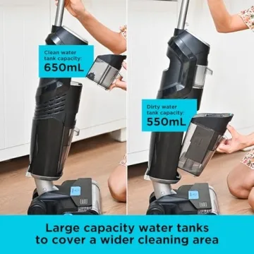 BLACK+DECKER Cordless Wet Dry Vacuum and Mop for All Floors