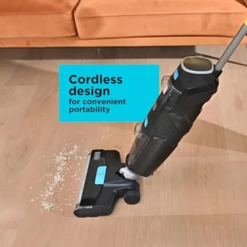 BLACK+DECKER Cordless Wet Dry Vacuum and Mop for All Floors