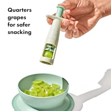 OXO Tot Grape Cutter for Safe and Quick Snack Prep