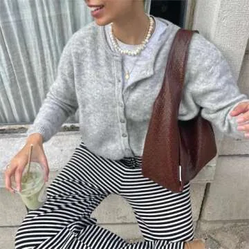 Stylish Y2K Cardigan Sweater for Fashion-Forward Women