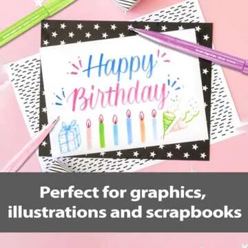 Pentel Brush Sign Pen Pastel colors SES15C - Brush Nib - Fibre Tip