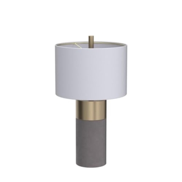 Luxurious SAFAVIEH Grey Table Lamp Set for Stylish Homes