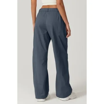 High Waist Cargo Pants for Women with Pockets