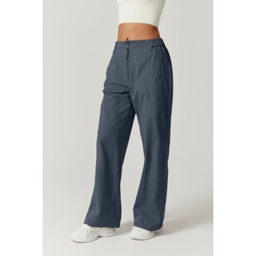 High Waist Cargo Pants for Women with Pockets