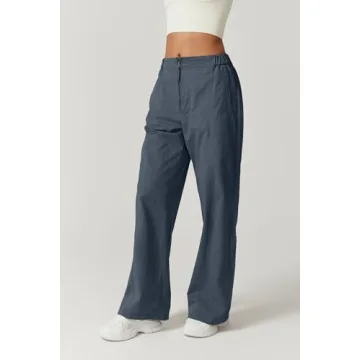 High Waist Cargo Pants for Women with Pockets