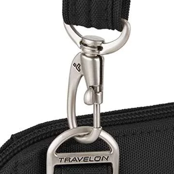 Travelon Anti-Theft Classic Convertible Crossbody & Waist Pack, Black