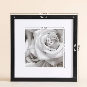 eletecpro 12x12 Picture Frames Set of 9 for Elegant Decor