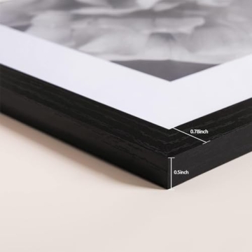 eletecpro 12x12 Picture Frames Set of 9 for Elegant Decor