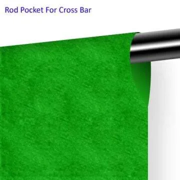 Limo Studio Photography Chroma key Studio Backdrop Lighting Kit Set, White Black Green Chroma key Muslin Backdrops, (2) Umbrella Reflector Studio Lighting, Backdrop Support Stand with Carry Bag, AGG797V2