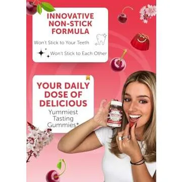 Lunakai Biotin Gummies 5000mcg with Vitamins C & E