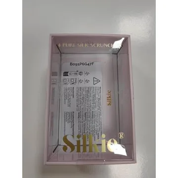 SILKIE Mulberry Silk Scrunchies Set - No Damage Hair Ties