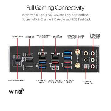 ASUS ROG Maximus XII Hero Z490 (WiFi 6) LGA 1200 (Intel 10th Gen) ATX Gaming Motherboard, 14+2 Power Stages, DDR4 4800+, 5Gbps LAN, Intel LAN