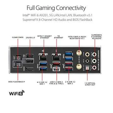 ASUS ROG Maximus XII Hero Z490 (WiFi 6) LGA 1200 (Intel 10th Gen) ATX Gaming Motherboard, 14+2 Power Stages, DDR4 4800+, 5Gbps LAN, Intel LAN