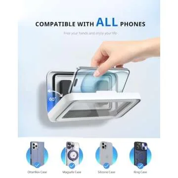 APPHOME Waterproof Shower Phone Holder for All Smartphones