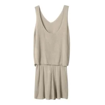 Imily Bela Women's Summer Lounge Sets Knit 2 piece Outfits Tank Tops and Shorts Loungewear