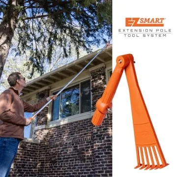 EZ Smart Mini Rake for Safer Gutter and Roof Cleaning