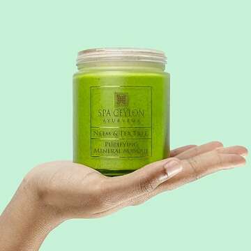 SPA CEYLON NEEM & TEA TREE Purifying Mineral Masque - 100% Natural Formula