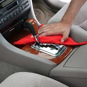 Shop Towels (Pack of 100, 13 X 13 Inches) Commercial Grade Machine Washable Cotton Washcloths Lint Free White Shop Rag - Perfect for Auto Mechanic Work and Bar Mop by Utopia Towel (Red)