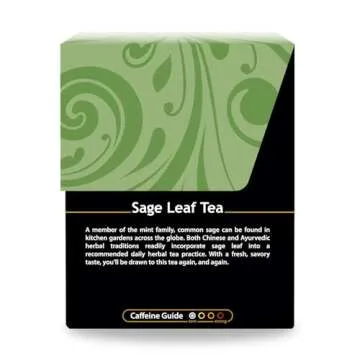Buddha Teas Organic Sage Leaf Tea - Premium Quality & Flavorful