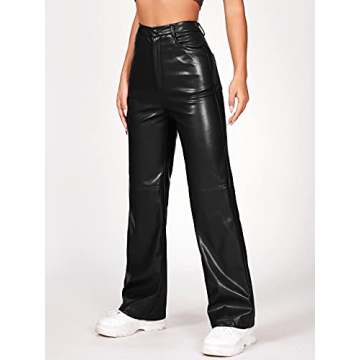 Stylish & Comfortable Faux Leather Pants for Women