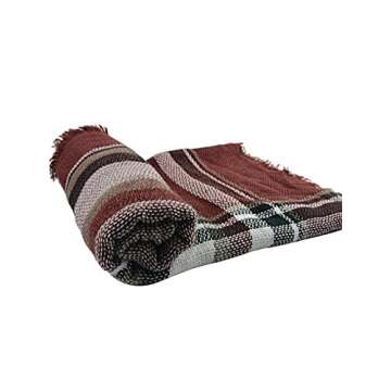 Century Star Stylish Plaid Scarf Oversized Cozy Shawl