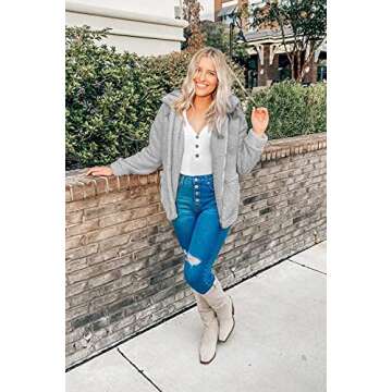 PRETTYGARDEN Women’s Cozy Sherpa Fleece Winter Jacket