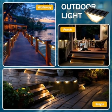 SOLPEX Solar Step Lights Illuminate Your Outdoor Spaces